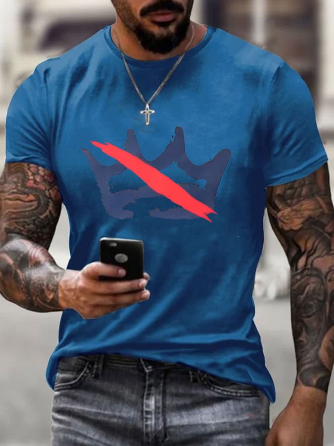 🔥Buy 3 Get 15% Off🔥Men's FDT NO KINGS printed T-shirt