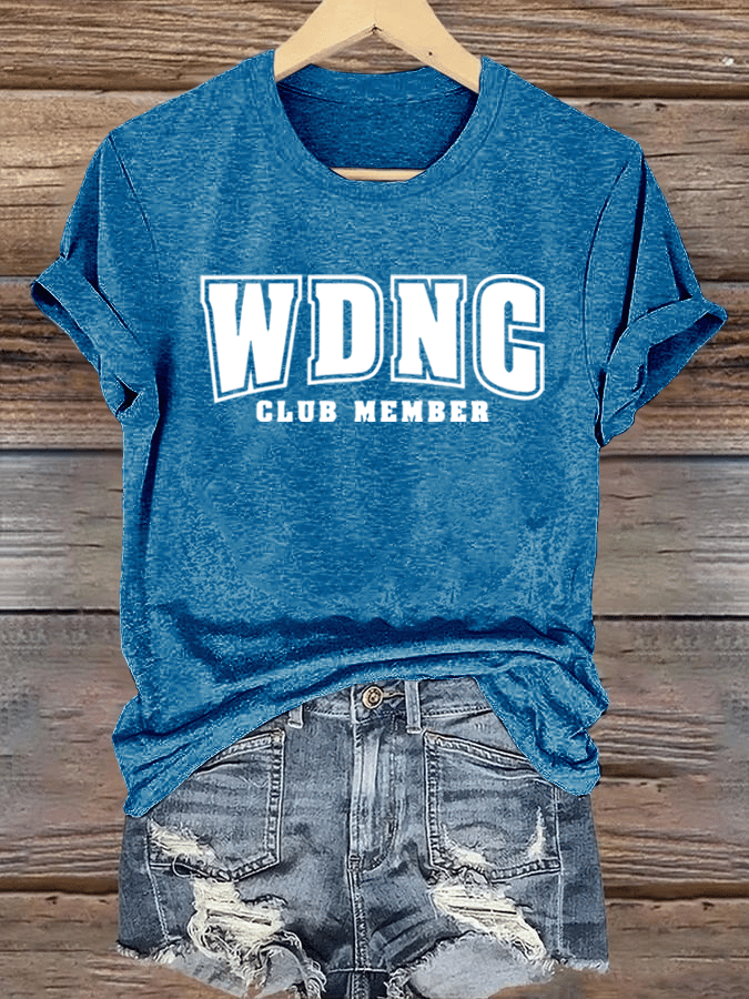 🔥Buy 3 Get 15% Off🔥Women's Retro Funny Proud Member Of Club We Do Not Care Menopause Perimenopause Print T-shirt