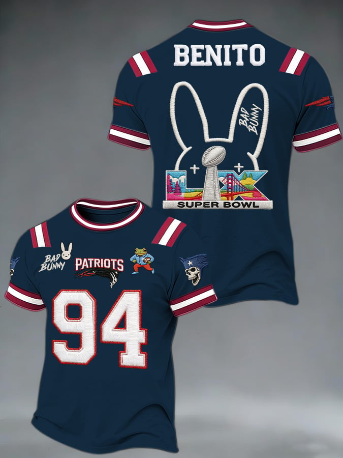 Men's Puerto Rico Print Casual T-shirt
