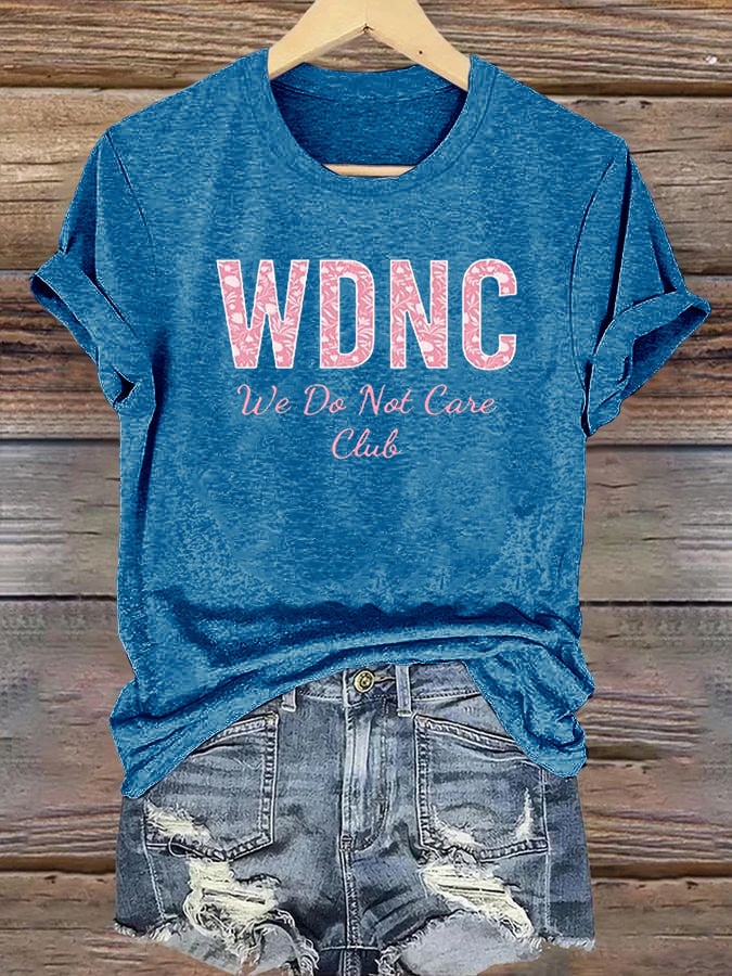 Women's Retro Funny Proud Member Of Club Menopause Perimenopause Print T-Shirt