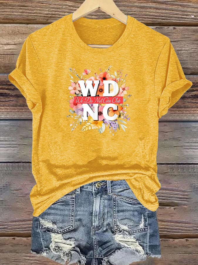 Women's Retro Funny Proud Member Of Club Menopause Perimenopause Print T-Shirt