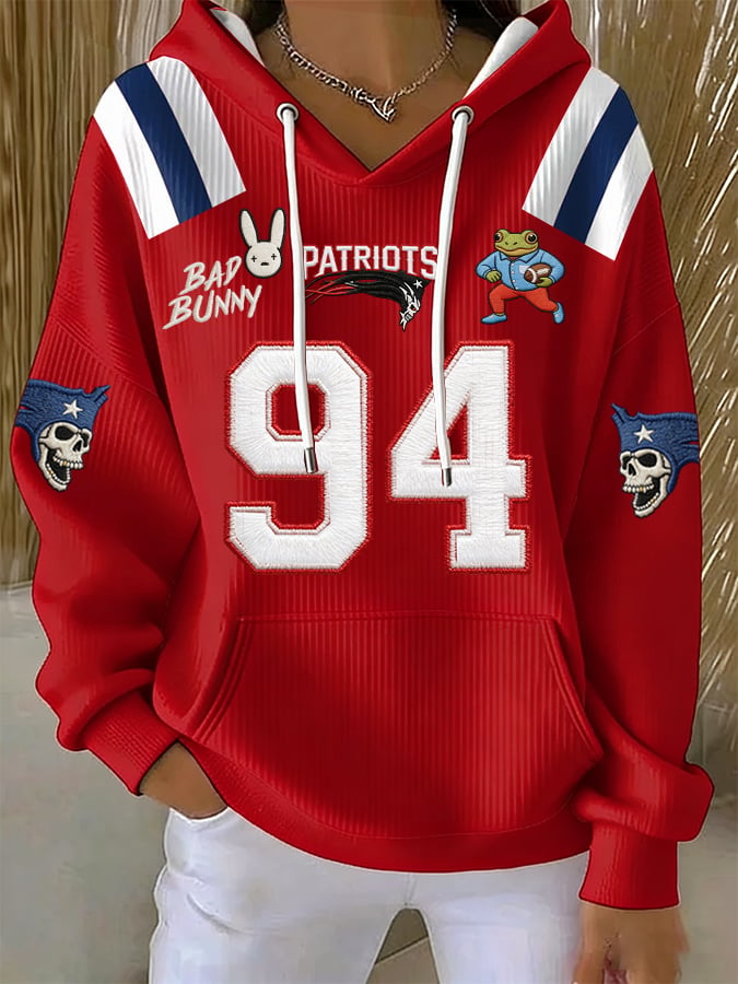 Women's Puerto Rico Print Casual Sweatshirt