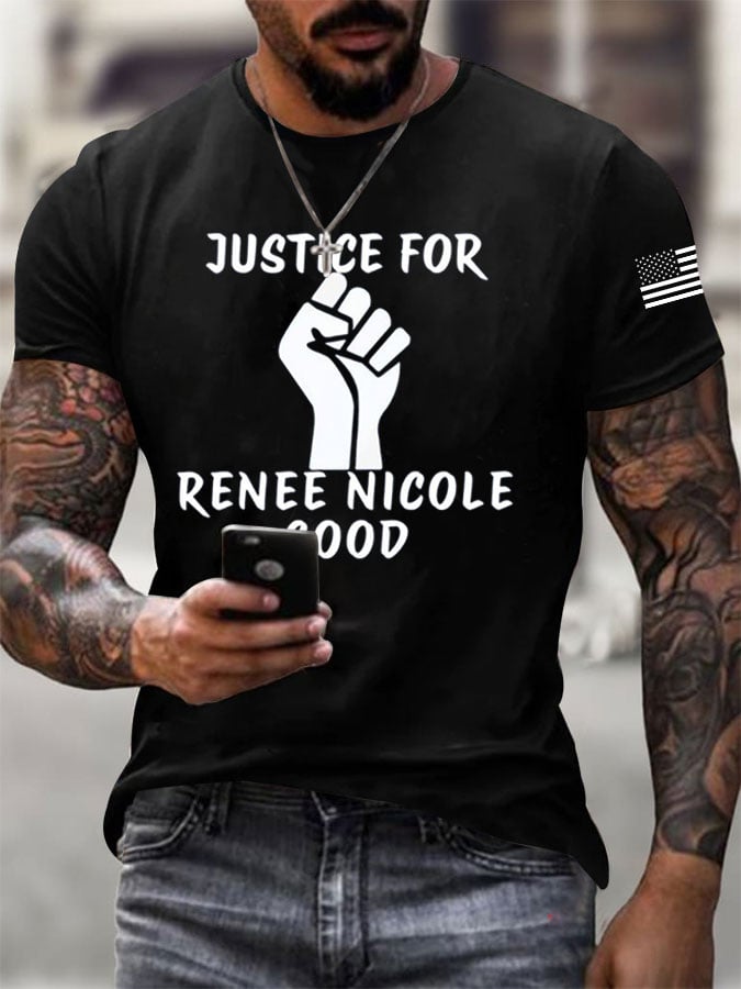 Men's trending events printed T-shirt