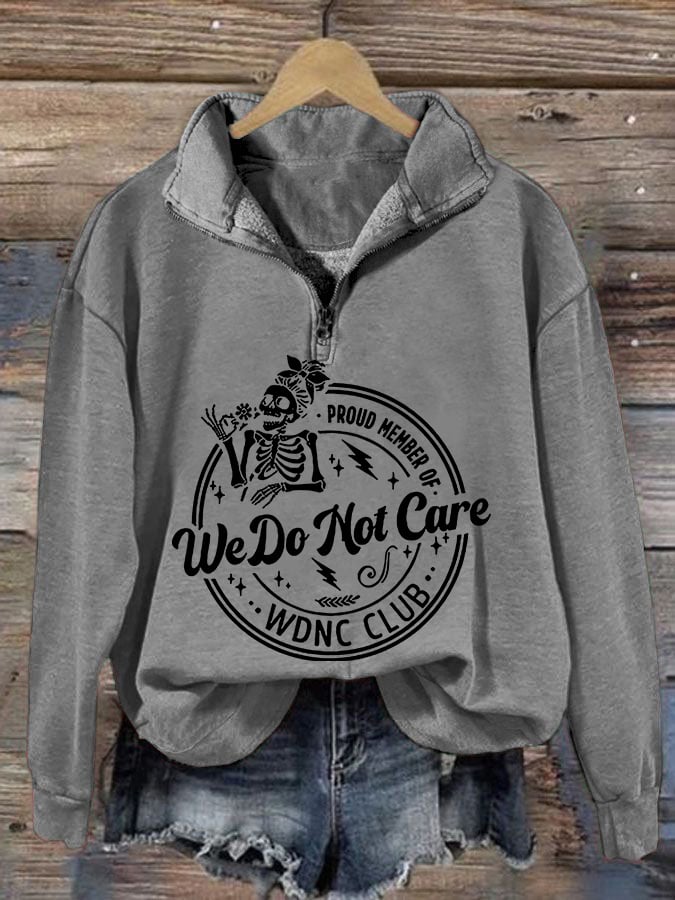🔥Buy 3 Get 15% Off🔥Retro Funny Proud Member Of WDNC Club Menopause Perimenopause Print Sweatshirt