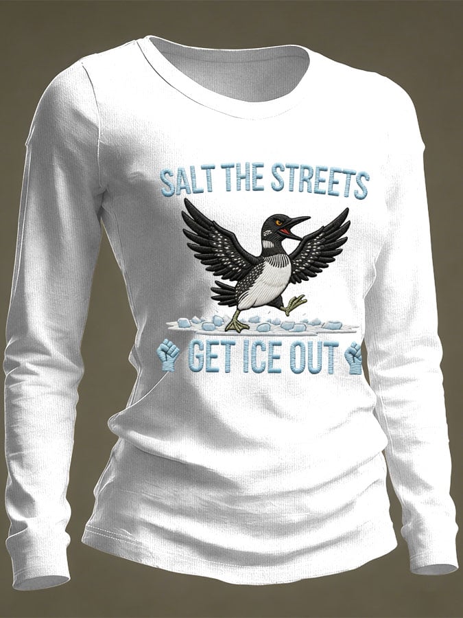Women's Salt The Streets Print Casual Top