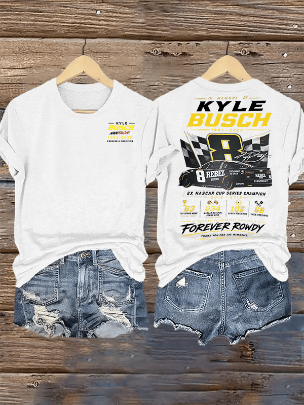Women's Racing Print T-Shirt
