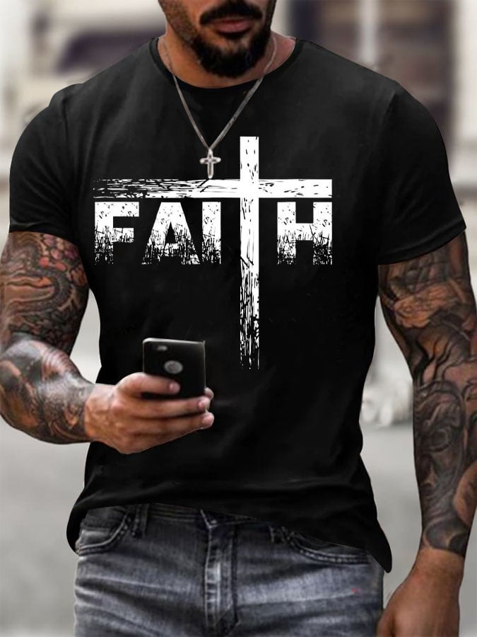 Men's Faith Print T-Shirt