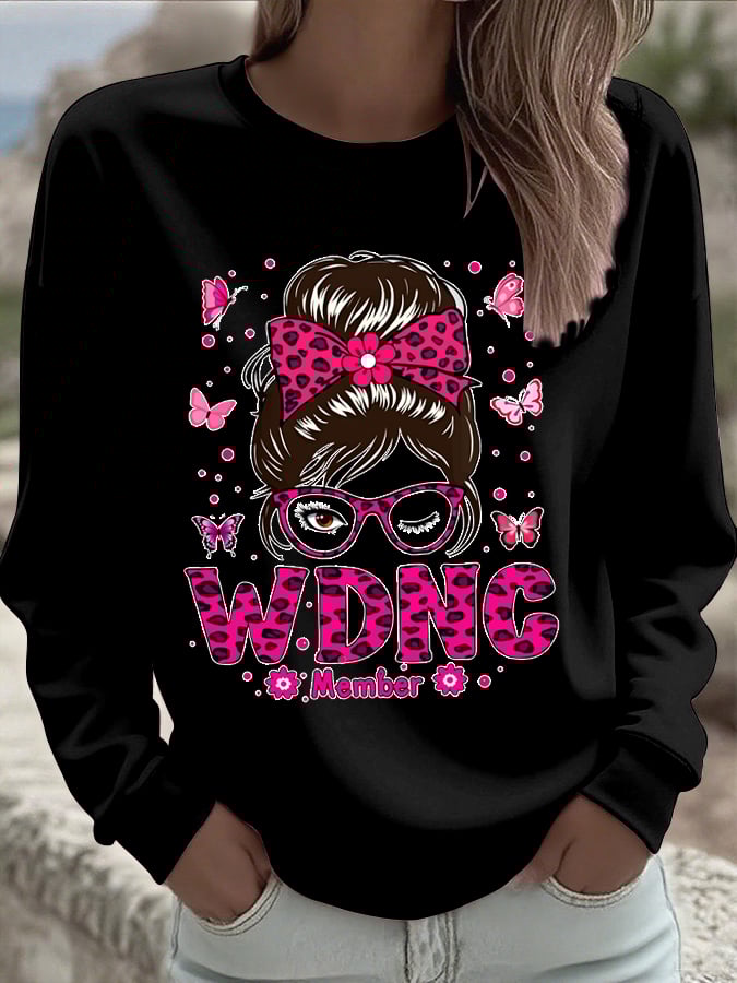 🔥Buy 3 Get 15% Off🔥Women's WDNC Menopause & Perimenopause Printed Sweatshirt
