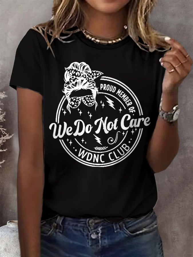 🔥Buy 3 Get 15% Off🔥Retro Proud Member Of WDNC Club Print T-Shirt