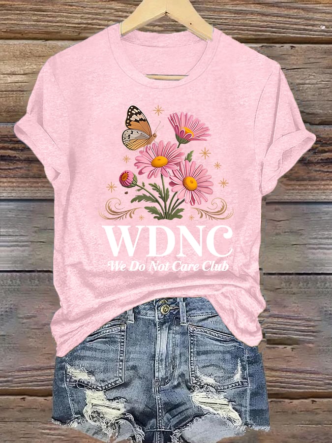 Women's Retro Funny Proud Member Of Club Menopause Perimenopause Print T-Shirt