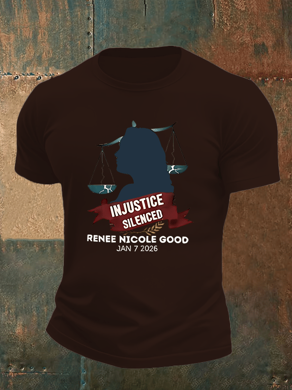 Men's Justice for Renee Nicole Good T-Shirt
