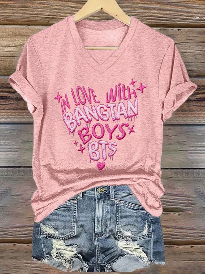 Women's Kawaii Kpop T-Shirt
