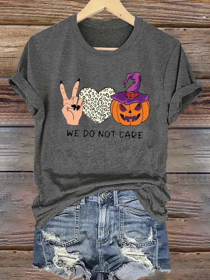 🔥Buy 3 Get 15% Off🔥Women's Halloween WDNC Menopause And Perimenopause Print T-Shirt