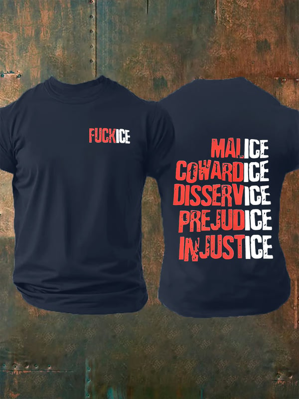 Men's Justice For Her Print T-Shirt