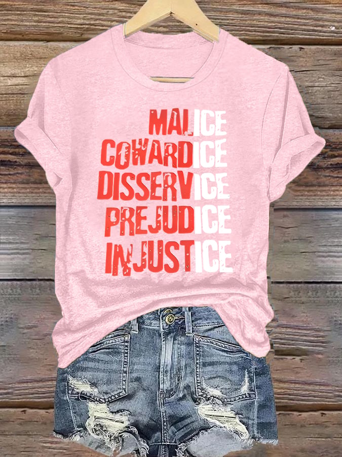 Women's Justice For Her T-Shirt