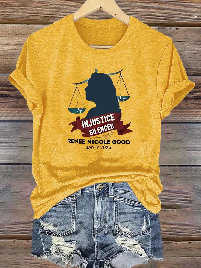 Women's Justice for Renee Nicole Good T-Shirt