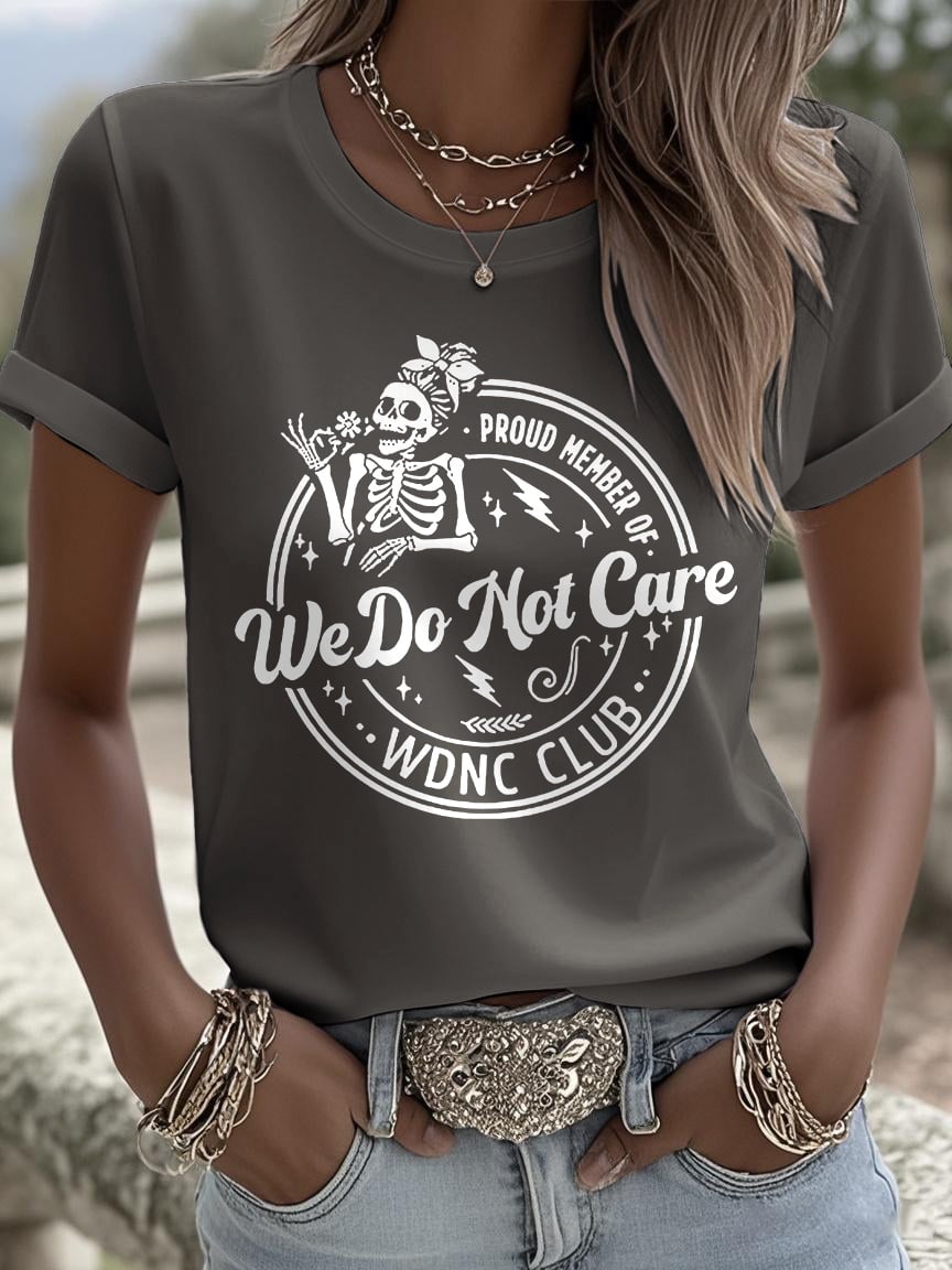 🔥Buy 3 Get 15% Off🔥Retro Funny Proud Member Of WDNC Club Menopause Perimenopause Print T-Shirt