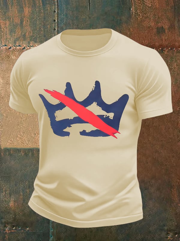 🔥Buy 3 Get 15% Off🔥Men's America has no kings print T-Shirt