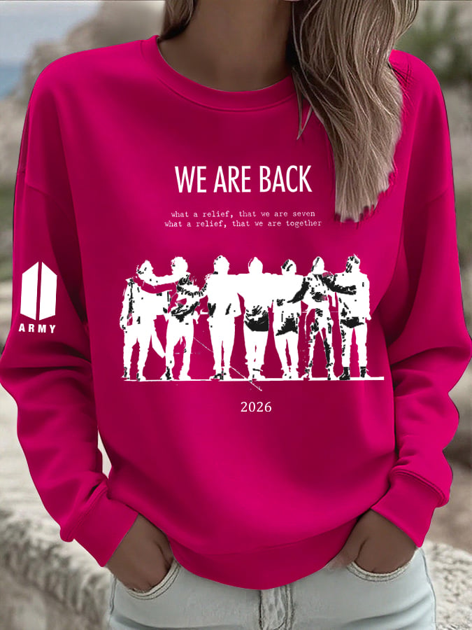 Women's BTS Back to Artistic Comfort Sweatshirt