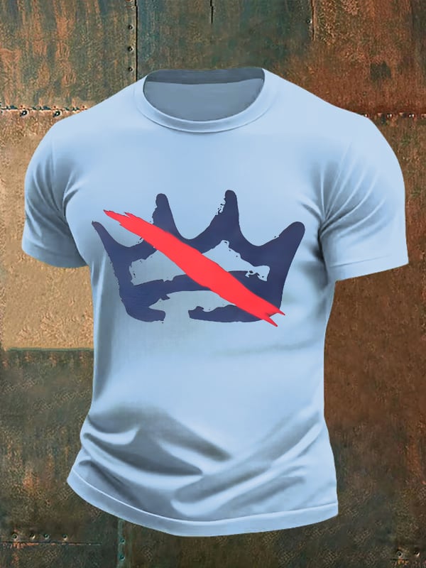 🔥Buy 3 Get 15% Off🔥Men's America has no kings print T-Shirt