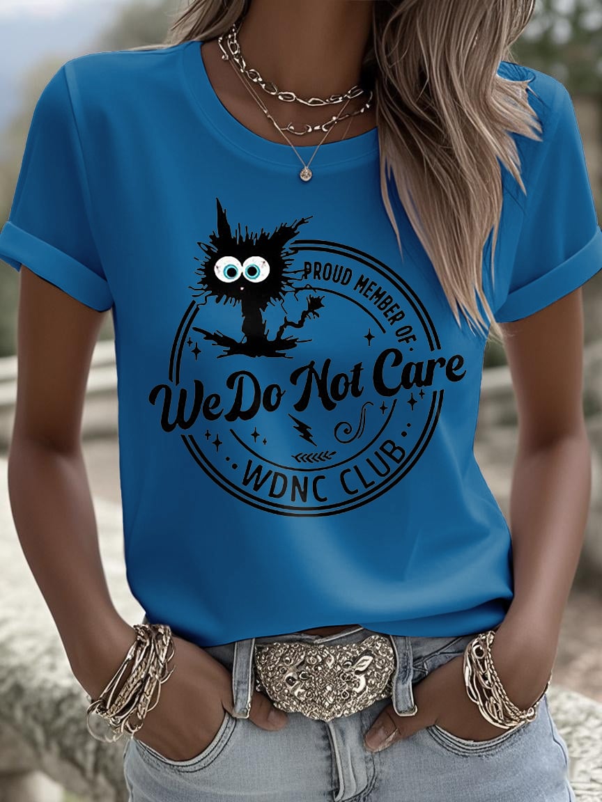 🔥Buy 3 Get 15% Off🔥Retro Funny Proud Member Of WDNC Club Menopause Perimenopause Print T-Shirt
