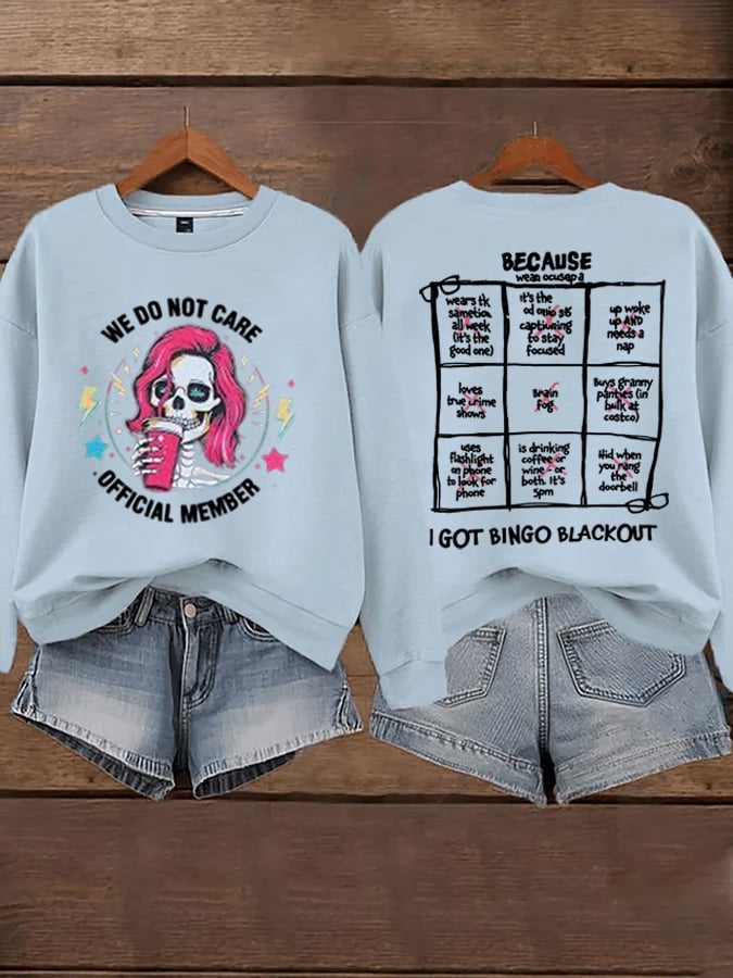 Women's Menopause And Perimenopause Print Sweatshirt
