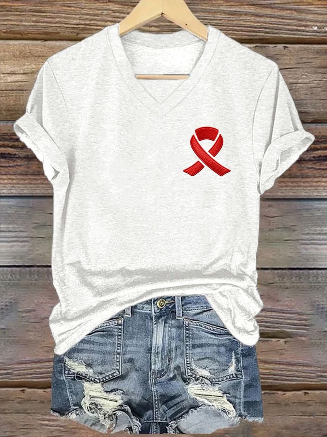 Women's Heart Disease Awareness T-shirt