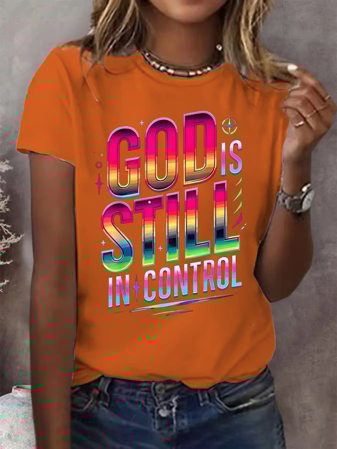 Women's Floral Christian T-shirt