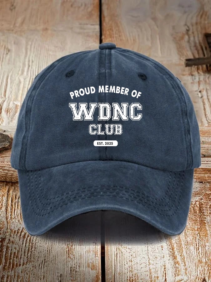 Unisex Retro Funny Proud Member Of Club We Do Not Care Menopause Perimenopause Print Hat