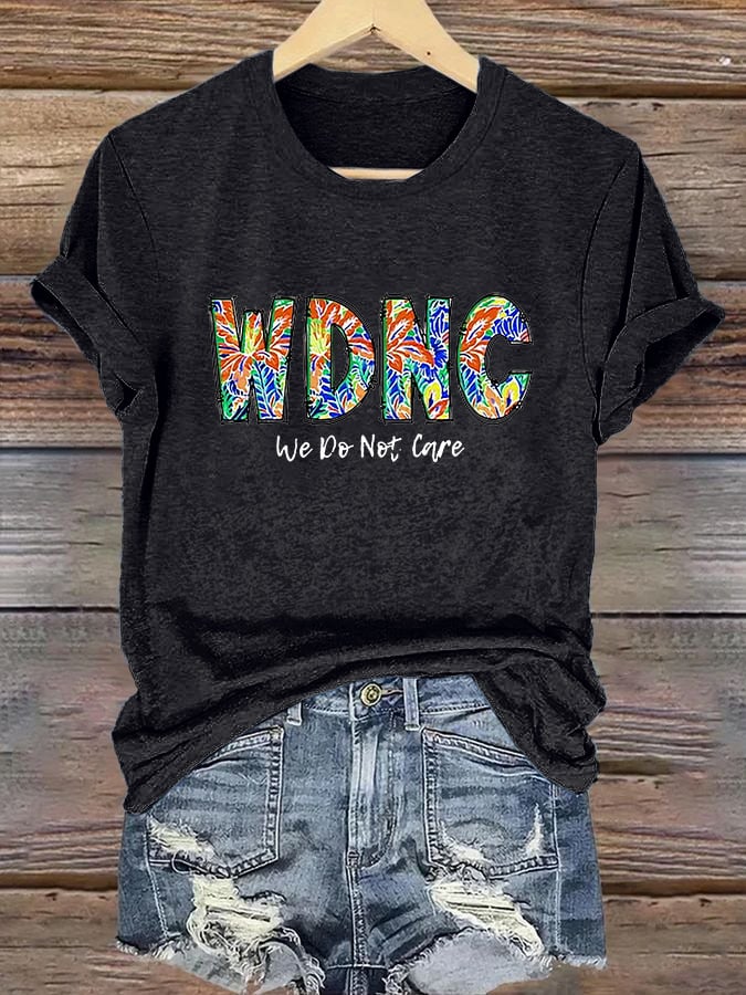 🔥Buy 3 Get 15% Off🔥Retro Funny WDNC Menopause Perimenopause Print T-Shirt