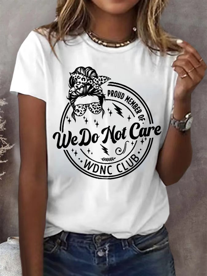 🔥Buy 3 Get 15% Off🔥Retro Proud Member Of WDNC Club Print T-Shirt