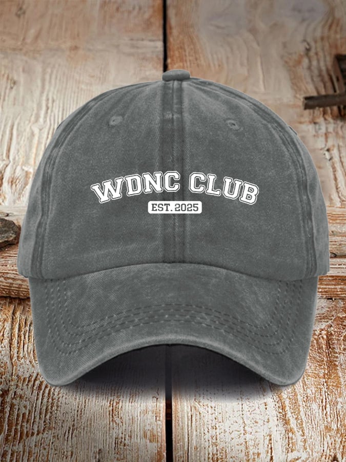 🔥Buy 3 Get 15% Off🔥Retro Funny WDNC Club Menopause Perimenopause Print Baseball Cap