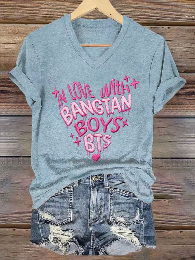 Women's Kawaii Kpop T-Shirt