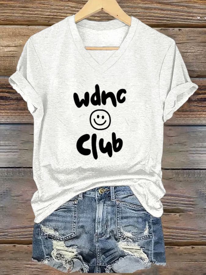 Women's Retro Funny Proud Member Of Club Menopause Perimenopause Print T-Shirt