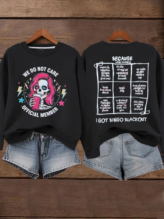 Women's Menopause And Perimenopause Print Sweatshirt