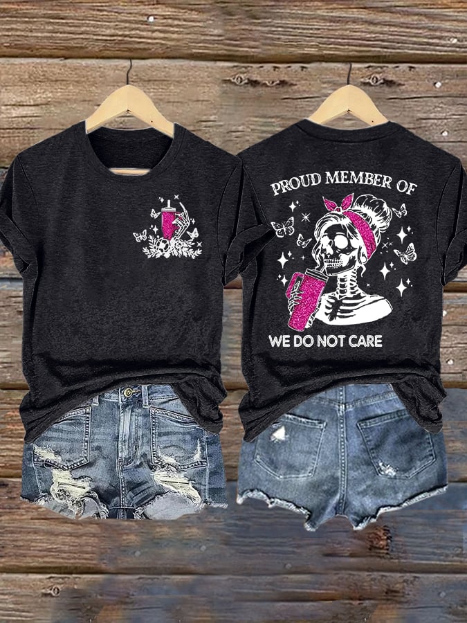 🔥Buy 3 Get 15% Off🔥Retro Funny WDNC Club Menopause Perimenopause Print T-Shirt
