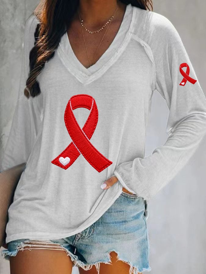 Women's Heart Disease Awareness T-shirt