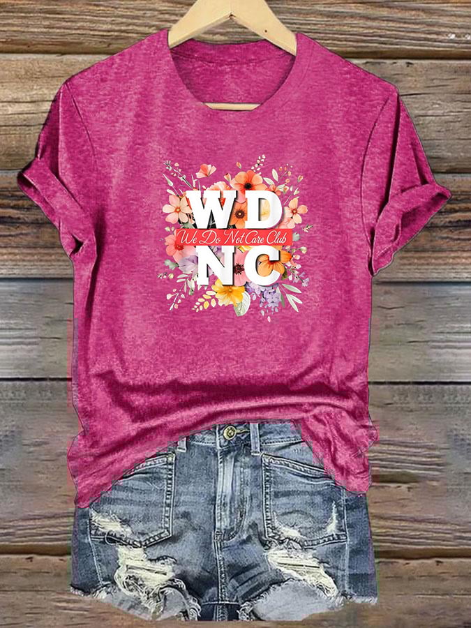 Women's Retro Funny Proud Member Of Club Menopause Perimenopause Print T-Shirt