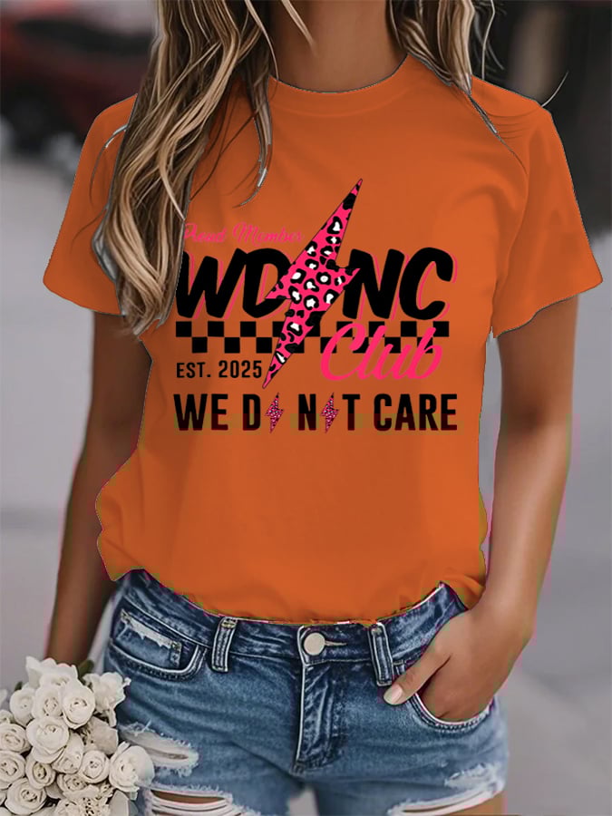 🔥Buy 3 Get 15% Off🔥Women's WDNC Menopause and Perimenopause Print T-Shirt