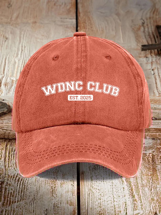 🔥Buy 3 Get 15% Off🔥Retro Funny WDNC Club Menopause Perimenopause Print Baseball Cap