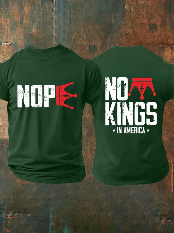 Men's No Kings In America T-Shirt