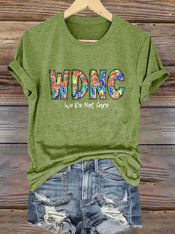 🔥Buy 3 Get 15% Off🔥Retro Funny WDNC Menopause Perimenopause Print T-Shirt