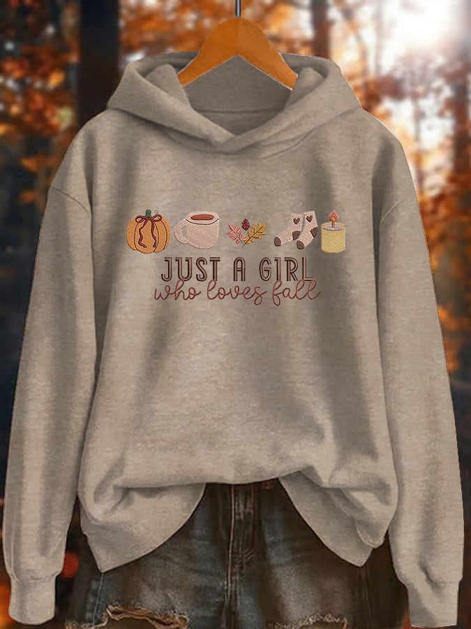 Women's Autumn Faith Printed Hoodie