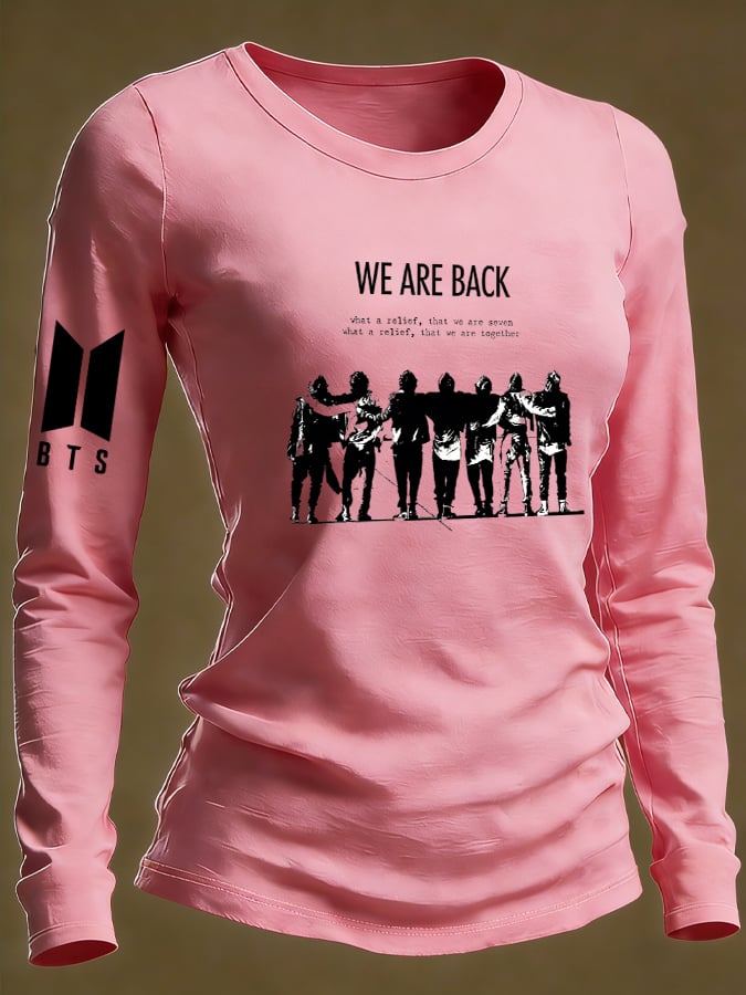 Women's Retro Leisure Print Shirt