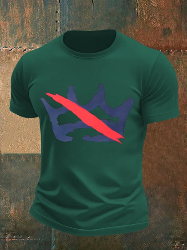🔥Buy 3 Get 15% Off🔥Men's America has no kings print T-Shirt