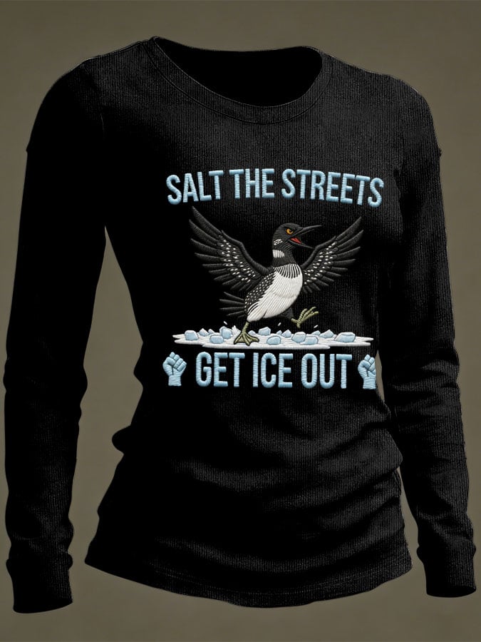 Women's Salt The Streets Print Casual Top