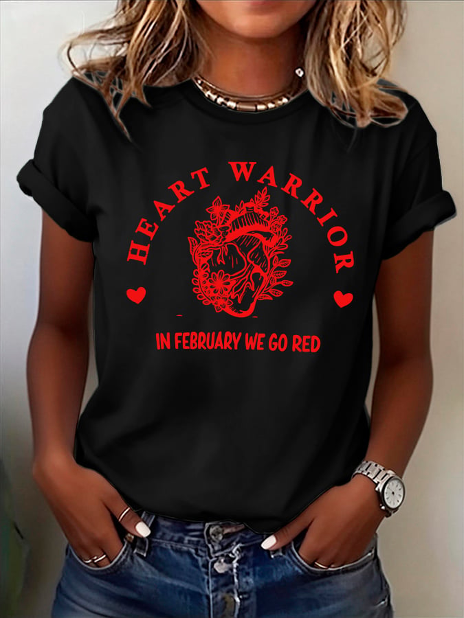 Women's Heart Disease Awareness T-shirt