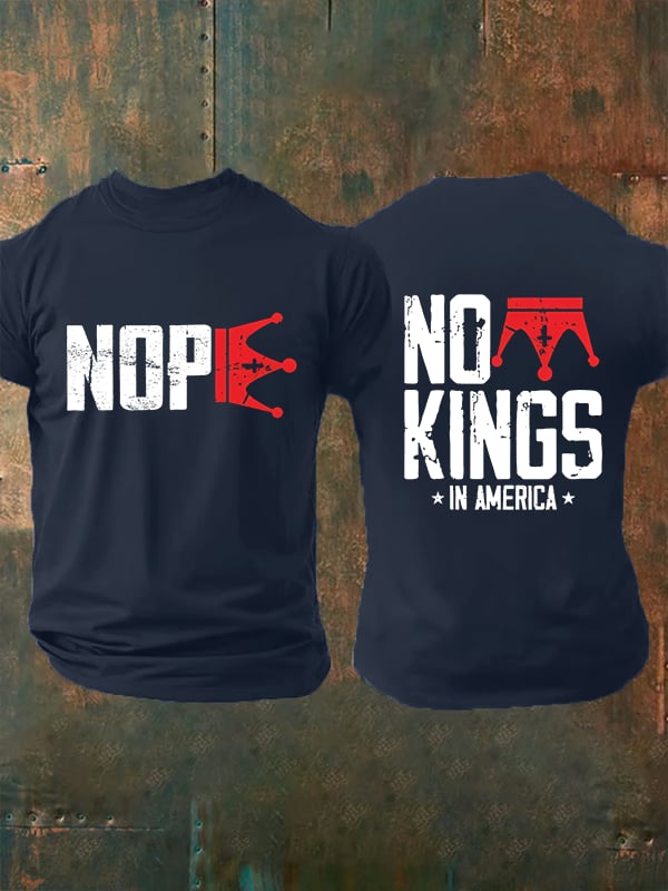 Men's No Kings In America T-Shirt