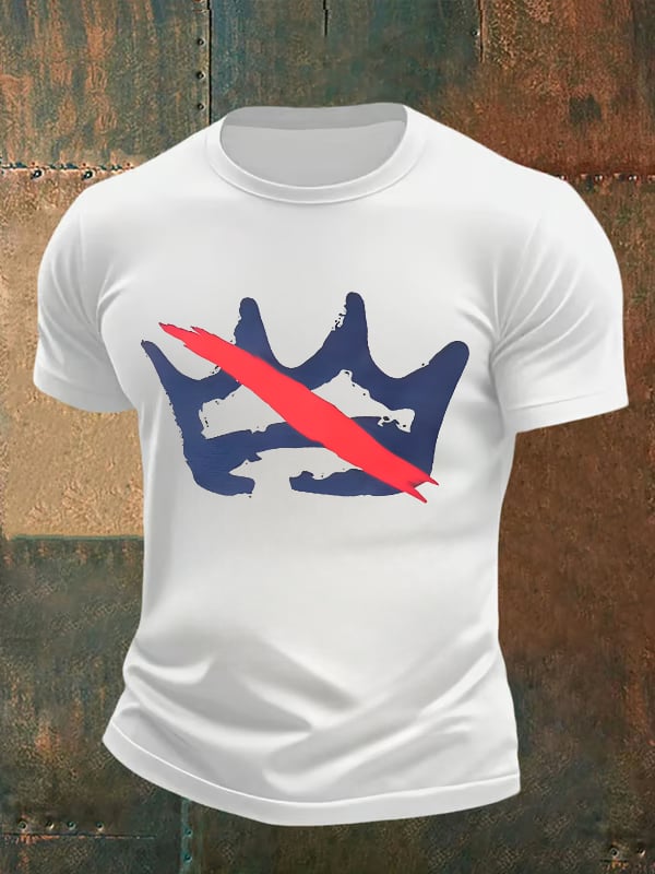 🔥Buy 3 Get 15% Off🔥Men's America has no kings print T-Shirt