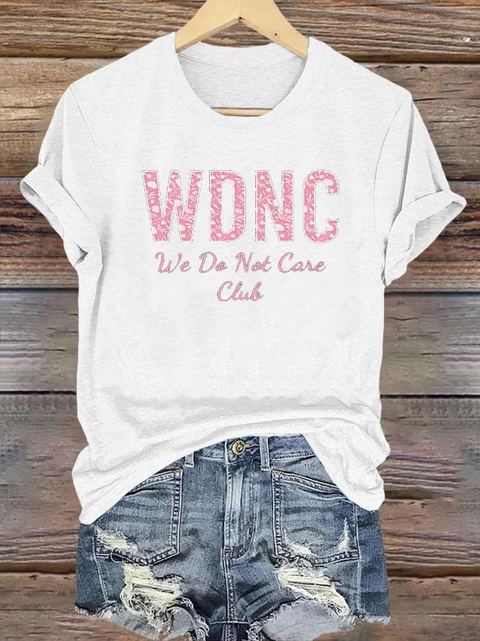 Women's Retro Funny Proud Member Of Club Menopause Perimenopause Print T-Shirt